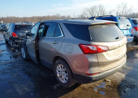 2018 Chevrolet Equinox Lt from USA, damaged, VIN 2GNAXJEV7J6282387